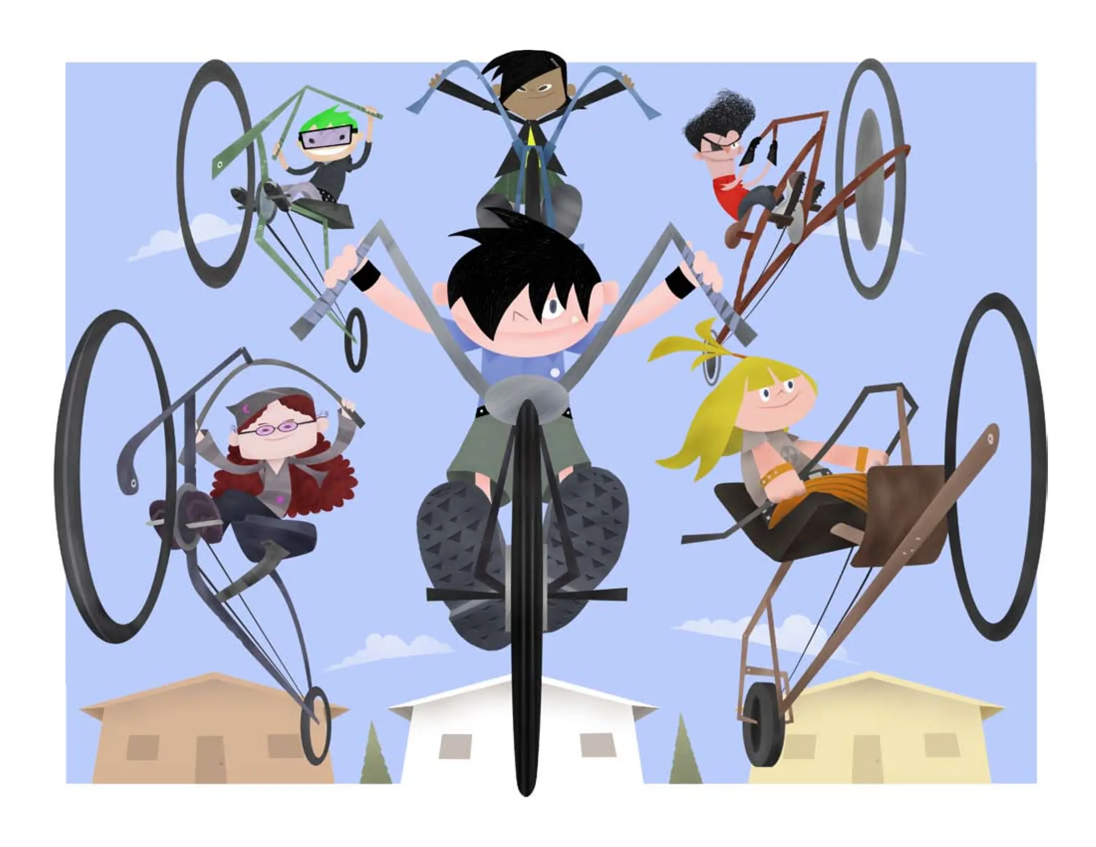 Freaky Frankenbike Patrol